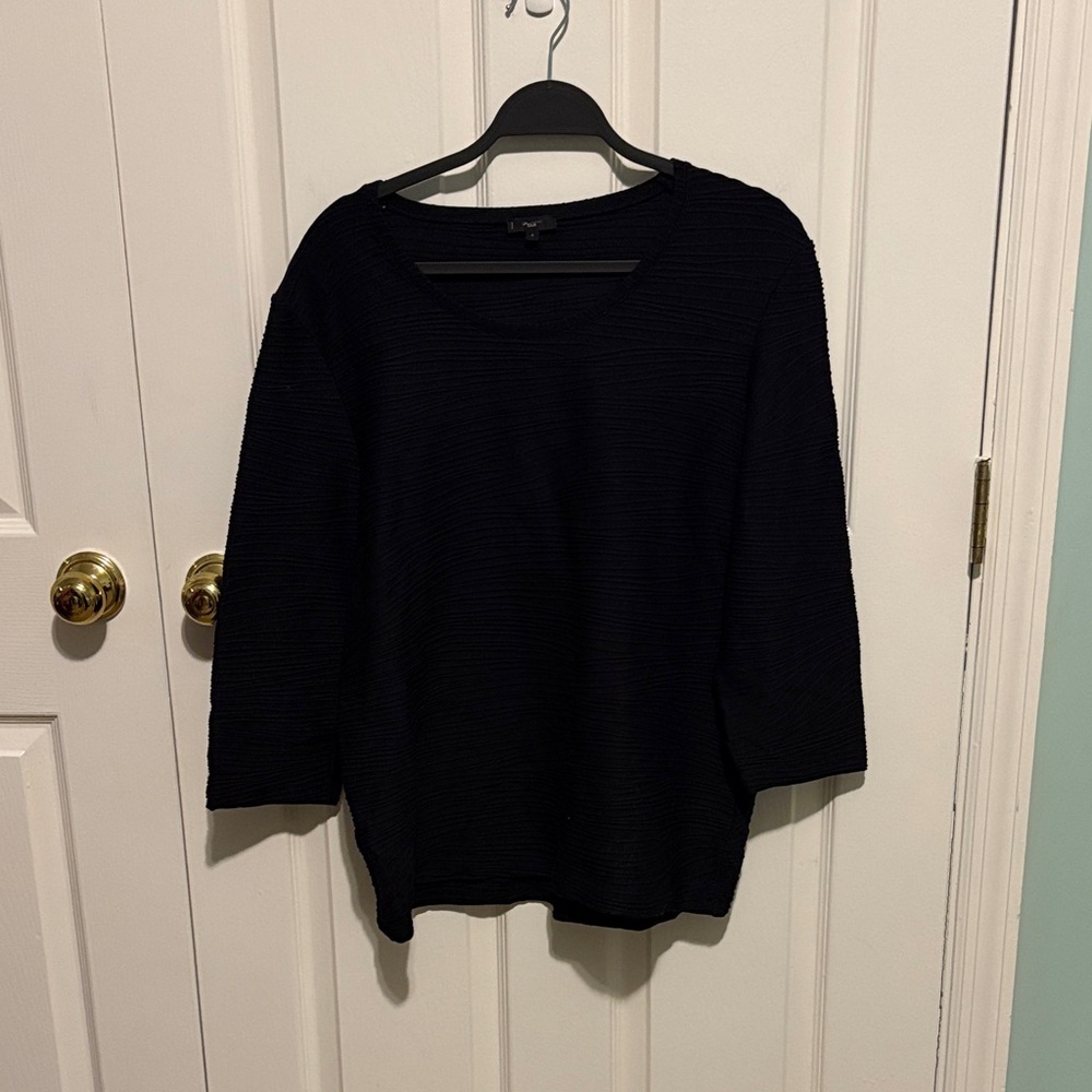 Women's Black Stretchy Top